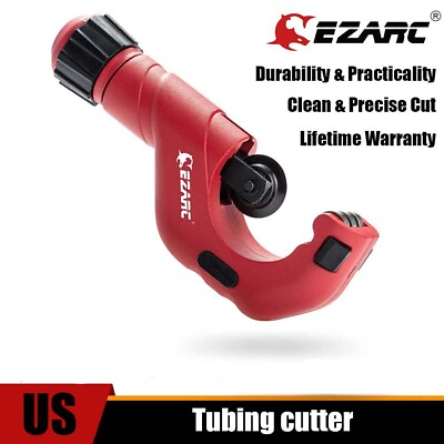 #ad EZARC Tubing Cutter Copper Pipe Cutter 5 32 to 1 1 4 inch Heavy Duty Tube Tool $19.79