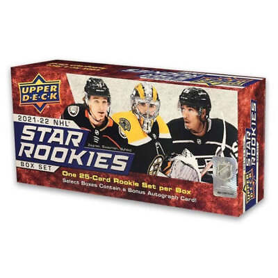 #ad 2021 22 Upper Deck NHL Star Rookies Box Set Hockey Box sealed $11.87