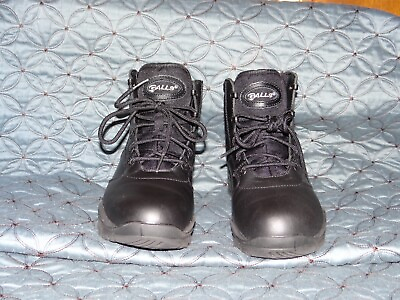 #ad Galls 7.5” Duty Boot Waterproof Black Work Boots Men FX071 Women 9.5 $24.50