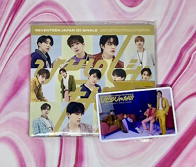 #ad Seventeen Hitoro Ja Nai Not Alone 3rd Japanese Single CD with Unit M Card $14.00