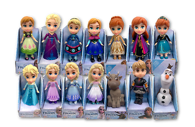 #ad Disney Frozen Cute Mini Poseable 3.5quot; Doll Choose from All 14 Frozen Charaters $10.00