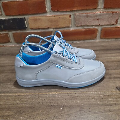 #ad SAS shoes Athletic Lace Up Running walking Womens Size 8 Gray Blue *Read* $30.00
