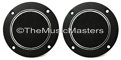 #ad Pair 4quot; inch Flush Mount Round Super Horn TWEETER Speakers Car Audio Home Stereo $19.99