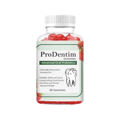 #ad Prodentim Gummies Dental Supplement for Teeth and Gums 60 Gummies $24.98