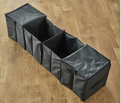 #ad Garage21 black 4 compartment van Car Suv trunk TRUCK Organizer storage insulated $10.93