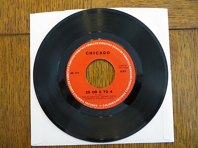 #ad Chicago – 25 Or 6 To 4 1970 Columbia 4 45194 7quot; Single VG Generic $18.40