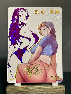 #ad Goddess Story CCG Holo Foil Waifu Anime NEW SZR Signature Cards Nico Robin $8.95