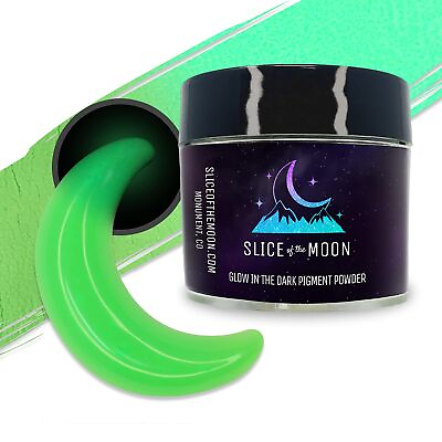 #ad Green Glow in The Dark Luminescent Pigment Powder for Cosmetics Epoxy Resi... $16.65