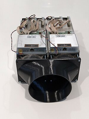 🇺🇸Join 2 Antminer S9 or L3 together Heat Management Fan Shroud 6 inch round $15.98