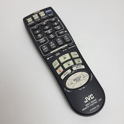 #ad Genuine Original OEM JVC Remote Control LP20303 015 Multi Brand VCR TV $16.49