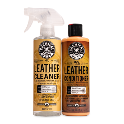 #ad Chemical Guys SPI 109 16 Leather Cleaner amp; Conditioner Leather Care Kit 16 oz $29.99