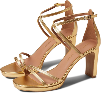 #ad Women#x27;S Taryn New Metallic Heeled Sandal $120.30