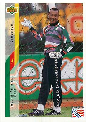 #ad Team Cameroon 1994 Upper Deck World Cup Contenders USA94 Soccer Spanish Card $1.79