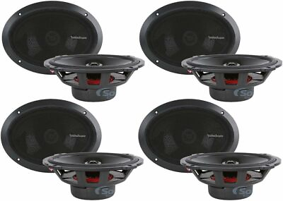 #ad 4 Rockford Fosgate P1692 300W 6quot; x 9quot; Coaxial 2 Way Car Speakers Bundle Package $399.96