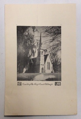 #ad Church Of The Holy Cross Stuteburg Vintage Printed Photo On Paper $9.99