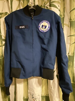 #ad Vintage Neptune Garment Co. US Coast Guard Academy Blue Jacket $129.99