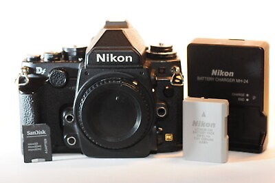 #ad Nikon DF 16.2 MP FX camera body ONLY High shutter count works well $799.97