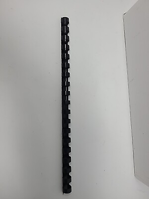 #ad Plastic Binding Combs round Back 1 2 Inches 90 Sheets Black 200 Pack Open Box $27.99