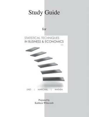 #ad Study Guide to accompany Statistical Techniques in Business Econom GOOD $10.98