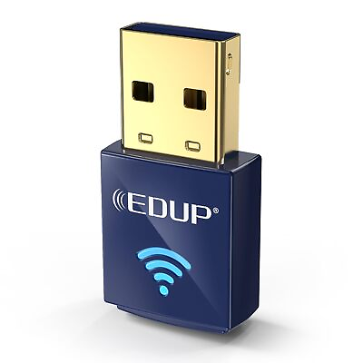 #ad USB Bluetooth WiFi Adapter Wireless Nano USB Network Adapter for Laptop Desk $11.67
