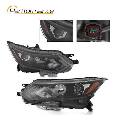 #ad For 2020 2022 Rogue Sport Halogen W LED Projector Headlight Assembly 1 Pair $329.99