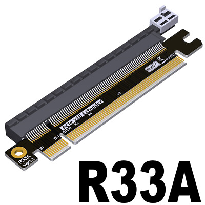 #ad PCIe 4.0 x16 Gen4 Test Riser Card Adapter Extender PCI E Motherboard 1U 2U 3U $15.84
