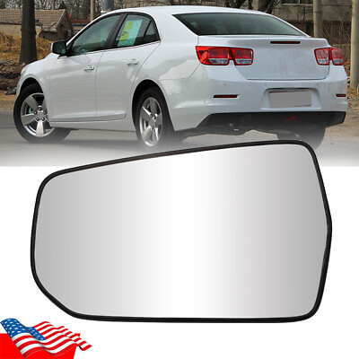 #ad Left Driver View Mirror Glass W Heated Backplate For Chevrolet Malibu 2016 2022 $17.35