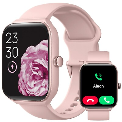 #ad Smart Watch for Women 1.95#x27;#x27; Waterproof Smartwatch Bluetooth iPhone Samsung $39.99