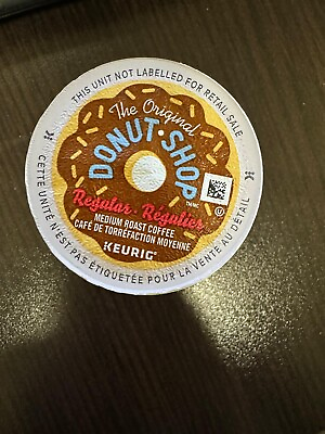 #ad 96 pack Keurig Original Donut Shop Regular Medium Roast K Cup Pod BULK PACKAGING $33.79