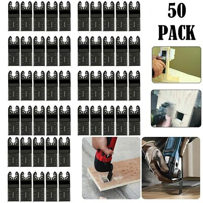 #ad 50 PACK Oscillating Multi Tool Saw Blades For Fein BOSCH Milwaukee Makita Dremel $26.49