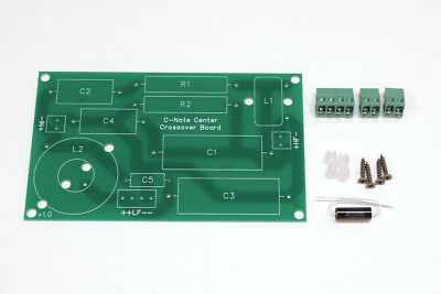 #ad Crossover PCB for the C Note Center Channel DIY speaker kit PCB Board Kit $11.00