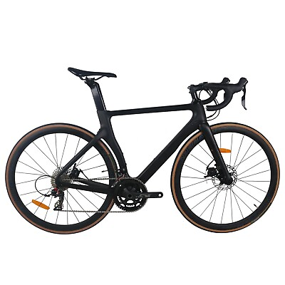 #ad Complete bike Road carbon frame SENSAH 2*11 Groupset disc brake bicycle TT X3 $769.50