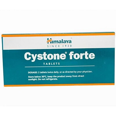 #ad CYSTONE FORTE 60TABS HIMALAYA PACK OF 10 $125.98