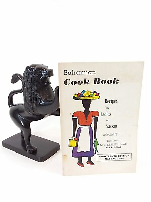 #ad Bahamian Cook Book Recipes Ladies of Nassau Leslie Higgs 1985 Vintage $70.00
