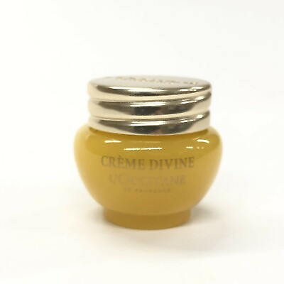 #ad 4 mL Jar of L#x27;Occitane En Provence Creme Divine Anti Aging Face Cream New Sealed $9.99
