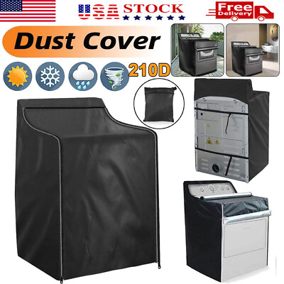 #ad Washing Machine Top Dust Cover Laundry Washer Dryer Protect Waterproof Dustproof $14.66