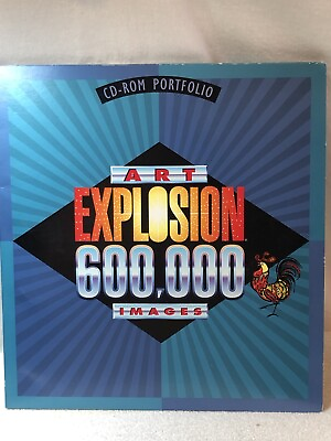 #ad Set Of 15 CD Disks 1998CD Rom Portfolio Windows Art Explosion 600000 Images PO $22.99
