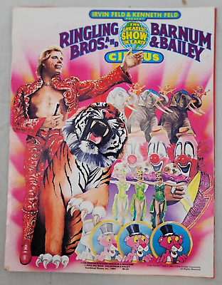 #ad Ringling Bros. amp; Barnum amp; Bailey Circus 113th Ed. Program Pink Panther 1983 $8.99