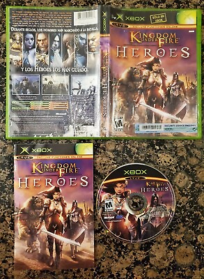 #ad Kingdom Under Fire Heroes Microsoft Xbox Game *SPANISH COVER ART AND MANUAL* $8.99