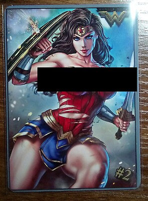 #ad Wonder Woman #2 DC Custom Art Card SFW NSFW Sexy Waifu Double Sided GBP 4.99