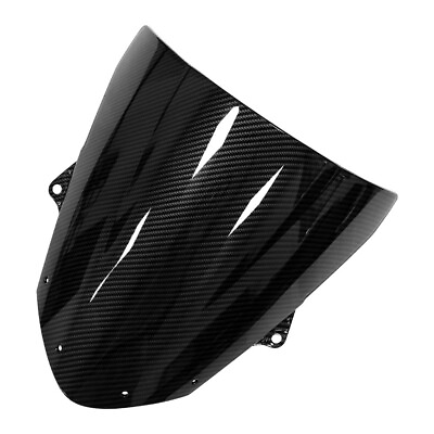 #ad Windscreen Carbon Look Windshield For Kawasaki Ninja ZX 10R ZX10R 2008 2009 2010 $53.99