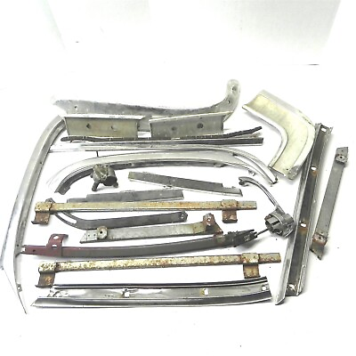#ad 1960#x27;s GM CHEVY CADILLAC TRIM PARTS LOT ALL INCLUDED USED TRIM PIECES VINTAGE $62.97