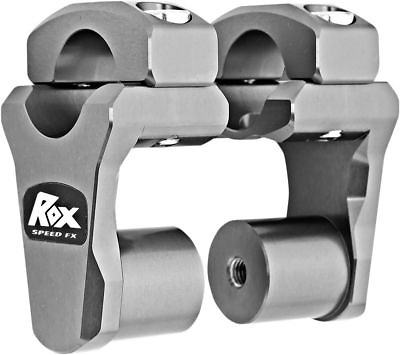 Rox Speed FX 2quot; Pivoting Bar Riser for 1 1 8quot; Handlebars Gray 1R P2PPG $109.61