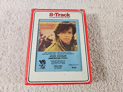 #ad John Cougar American Fool 8 Track Tape. Record Club. $15.99