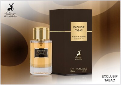 #ad Exclusif Tabac EDP Perfume By Maison Alhambra 100 ML🥇Super Rich UAE Version🥇 $49.99