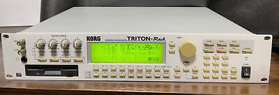 #ad As is Korg Triton Rack Sound Module Synth Synthesizer Sampler $200.00