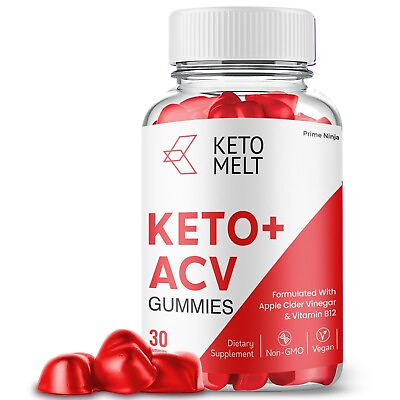 #ad Keto Melt Keto ACV Gummies KetoMelt Gummies Maximum Strength Official 1 Pack $19.75