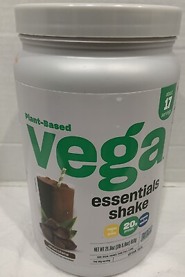 #ad Vega Essentials Shake Plant Based Vegan Powder Chocolate 21.6oz.20g Protein. $17.99