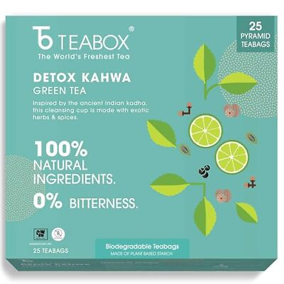 #ad Premium Detox Green Tea 100% Whole Leaf Green Tea With Ginger Salt Basil... $16.84