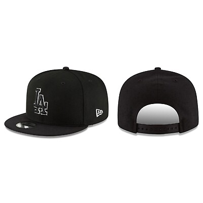 #ad Los Angeles Dodgers 9FIFTY Adjustable Cap LA MLB New Era 950 Hat Black $34.99